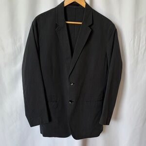 Theory Men's Unconstructed Cotton Blazer Model Glenn/Reef 91084118 Size 44 EUC